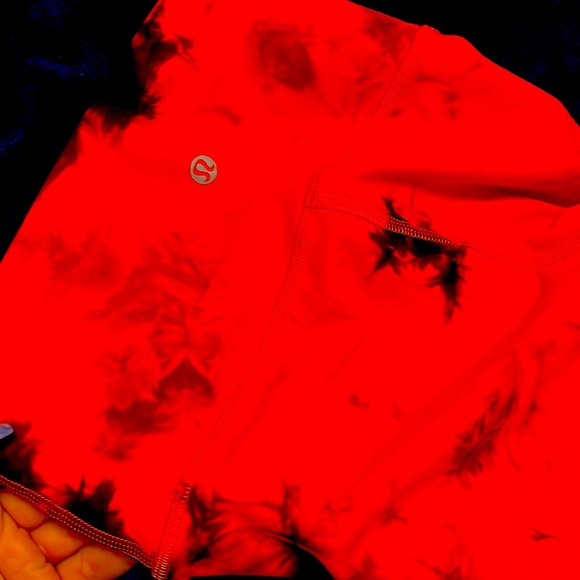 Size 6. 25 inch length Lululemon align pants multicolored - Picture 2 of 4